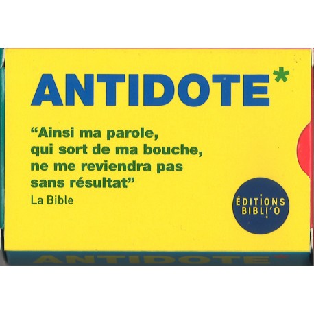 Jeu - Antidote