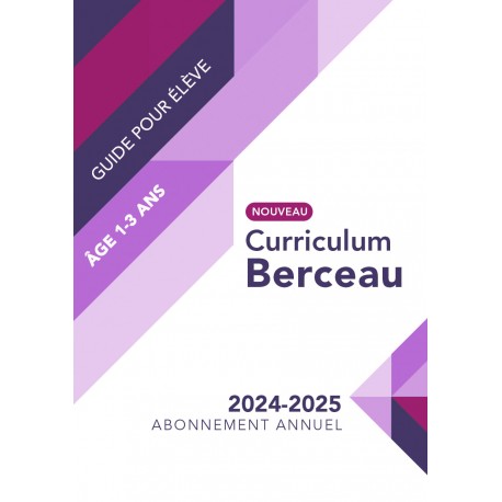 Curriculum Berceau (1-3 ans)