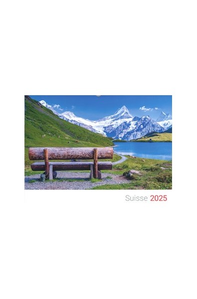 Calendrier à suspendre "Suisse 2025"