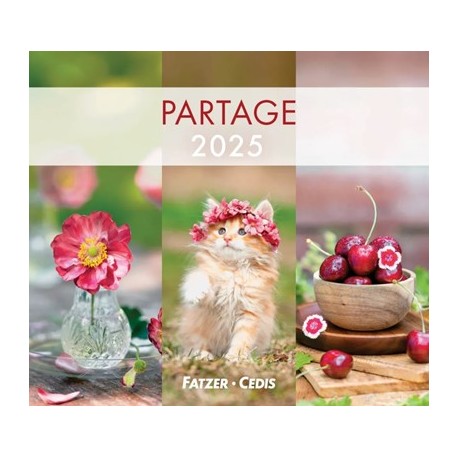 Calendrier "Partage" 2025