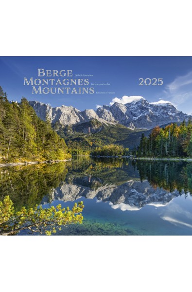 Calendrier "Montagnes" grand format 2025