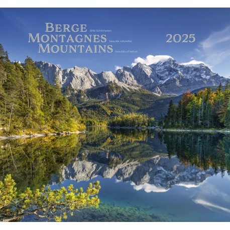 Calendrier "Montagnes" grand format 2025