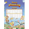 Calendrier à suspendre "Notre planning" 2025