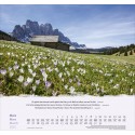 Calendrier "Montagnes" grand format 2025