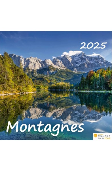 Calendrier "Montagnes" 2025