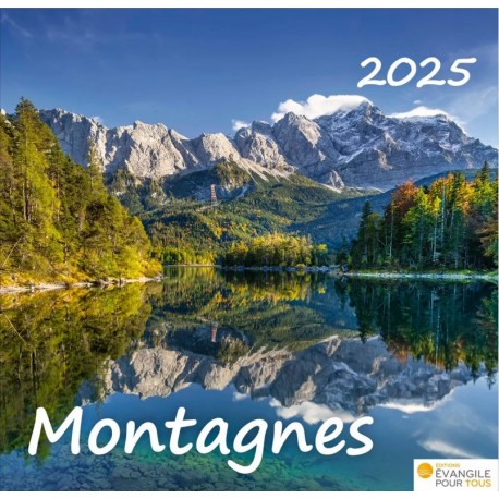 Calendrier "Montagnes" 2025