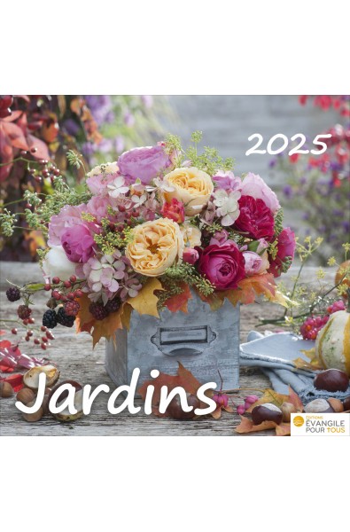 Calendrier "Jardins" 2025