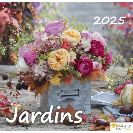 Calendrier "Jardins" 2025