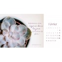 Calendrier "Les fleurs" 2025