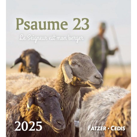 Calendrier "Psaume 23" 2025