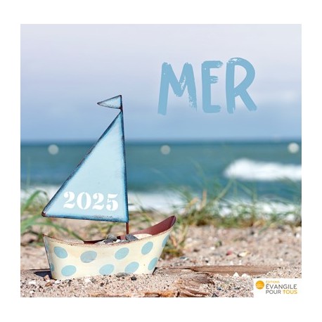 Calendrier "Mer" 2025