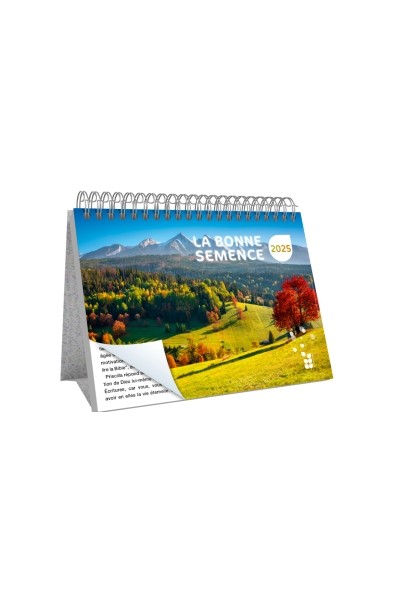 Calendrier grand format "La bonne semence" 2025