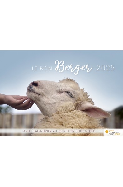 Calendrier "Le bon berger" 2025