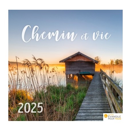 Calendrier "Chemin et vie" 2025