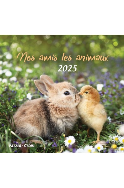 Calendrier "Nos amis les animaux" 2025