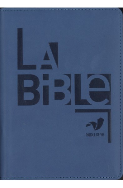 Bible PDV bleue, glissière, onglets