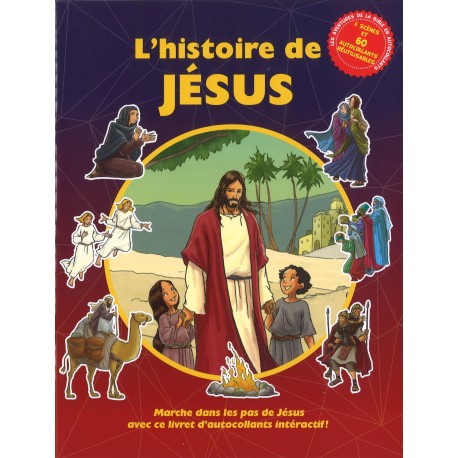 Histoire de Jésus, L' -5 scènes et 60 autocollants