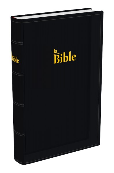 Bible Darby format compact rigide, brun-rouge