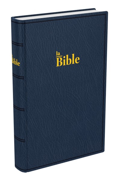 Bible Darby format standard, souple bleu