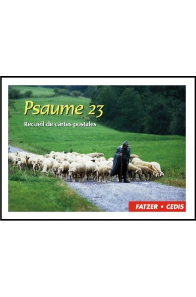 Psaume 23 , receuil de 15 cartes postales